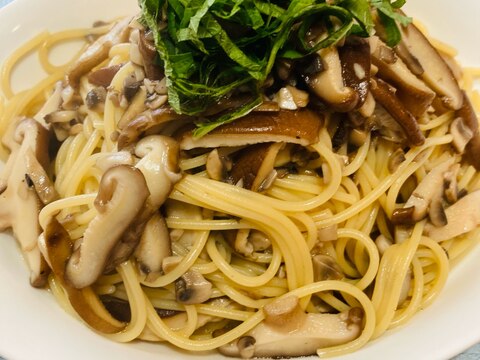 絶品きのこのスパゲティ